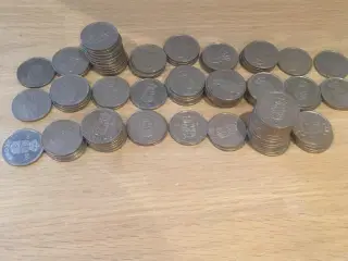 Gamle mønter - 1-kroner