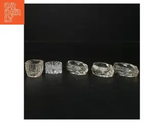 Krystal skål samling (str. 7x2 cm)
