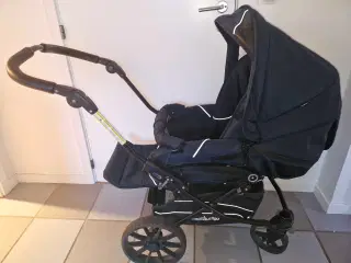 Emmaljunga Super Nitro klapvogn 