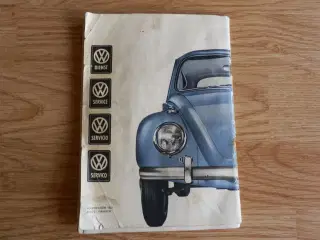 Instruktionsbog til VW 1300 årg. 1965 