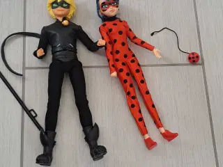 Ladybug og Cat Noir dukker