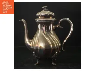 Vintage tekande i metal (str. 25 cm)