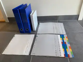 Ringbind / mapper inkl. faneblade
