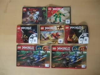 Lego Ninjago Byggevejledninger
