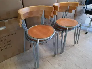 Cafe stol 6 stk.