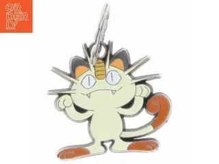 Nintendo Meowth Nøglering fra Pokemon (str. 4 og en halv x 5 cm)