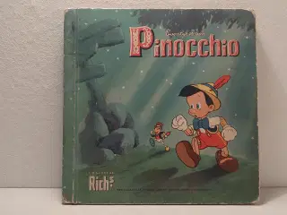 Richs Samlealbum: Pinocchio. Fra 1949 og komplet