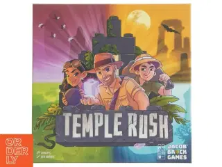 Temple Rush brætspil fra Jacob&#39;s Brick Games (str. 25x25 cm)