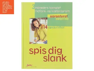 Kogebog &#39;Spis dig slank&#39;