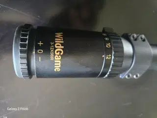 Wildgame sigtekikkert 3-12x56 ir med rødpunkt