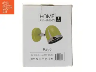 Retro look væglampe fra Home Collection (str. 16 cm)