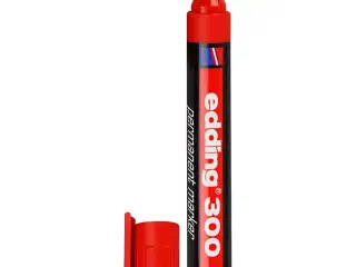 Edding 300 Tusch Rød 1,5-3 mm - 1 stk.