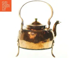 Gammel kobbertekedel (str. 30 x 25 cm)