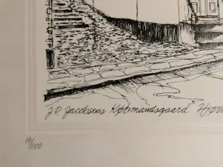 Den gamle købmandsgård i  Hjørring