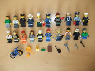 Lego City Figurer+Tilbehør 