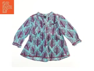 Langærmet bluse med mønster fra Silke & Suus (str. 116)