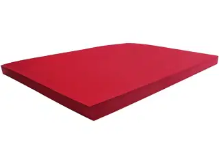 Karton, ark 50x70 cm, 270 g, julerød, 100ark/ 1 pk.