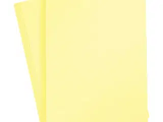 Lys Gul A4 Karton 180g - 20 Ark i Pakke
