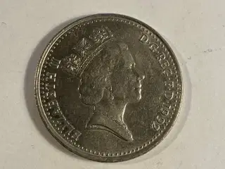 10 Pence England 1992