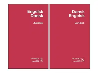 Juridisk Ordbog - Engelsk-Dansk + Dansk-Engelsk