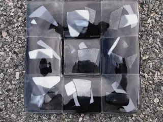 Glasfad KUNST håndværk 