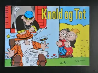 knold og tot 1984, Tegneserie