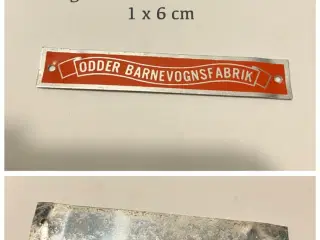 Lille retro reklameskilt 