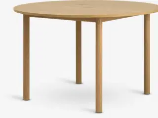 Spisebord ALSTED Ø120 natur egefarve