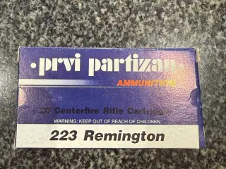 Partisan 223. Jagt ammunition