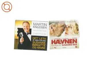 2 dvd&#180;er (str. 14x13 cm)