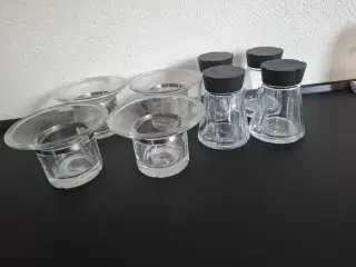 Rosendahl krydderiglas og fyrfadslys 