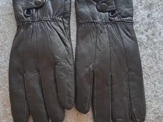Læder handsker