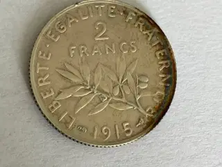 2 Francs France 1915