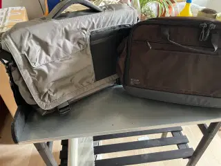 Diverse pc tasker og pc ryk sække 