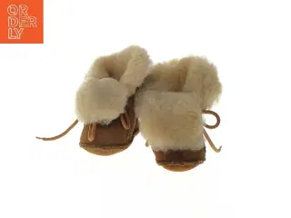 Varme skind baby booties (str. 17/18 )
