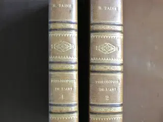 philosophie de l'art 1-2, af hippolyte taine, emne