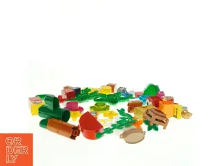 LEGO duplo blandet plante- og blomsterdele fra Lego (str. 10 x 8 cm)