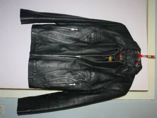 Leatherjakke str. 38