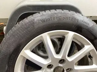 Alufælge med vinterdæk