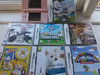 Nintendo DS spil og tilbehør