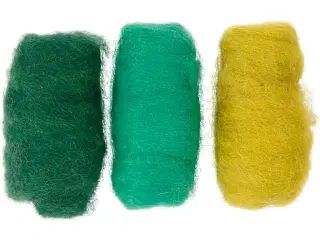 Kartet Uld, grøn/turkis harmoni, 3x10 g/ 1 pk.