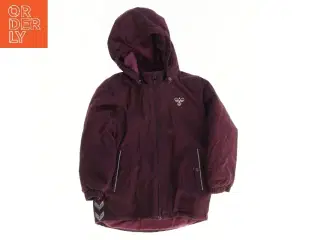 Børne vinterjakke med hætte fra Hummel (str. 116)