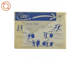 Gammel tysk sangbog fra Okay (str. 24 x 17 cm)