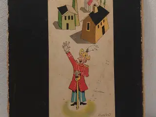 Jørgen Clevin: Vejrhanen. Sjælden 1.udg. fra 1949.
