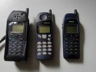 Mobiltelefoner 5 stk 