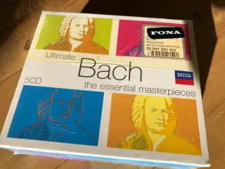 CD boks med Bach, ny