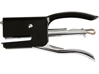 Kompakt hæftetang i metal - 10,5 cm