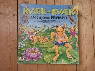 Kvæk Kvæk det sjove frøspil Brætspil Kvæk-Kvæk