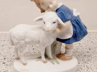Saksen porcelænsfigur