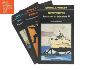 Terroristerne af Sjwall & Wahl (Bog)